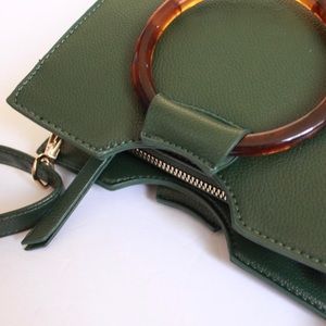 SMALL GREEN HANDBAG